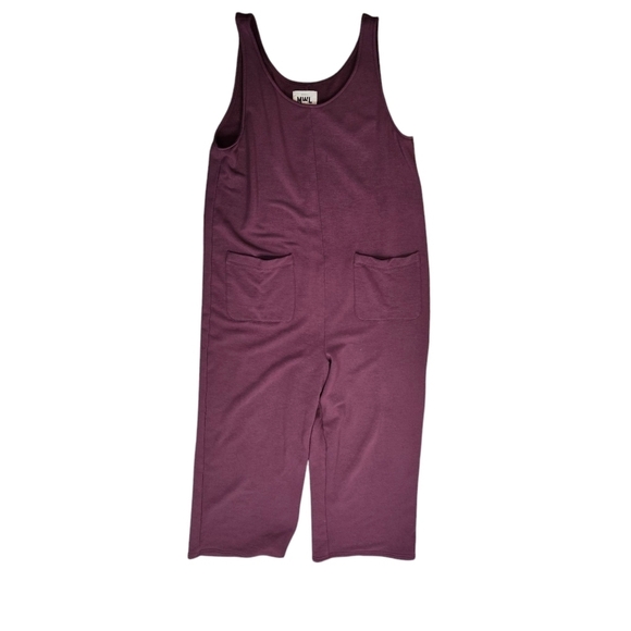 Madewell MWL superbrushed pull on wide leg jumpsuit - Picture 3 of 10